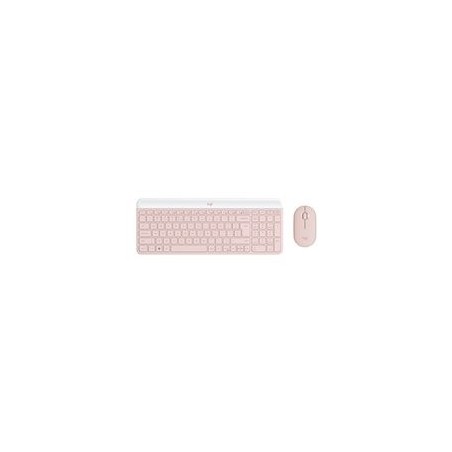 LOGITECH MK470 Slim Combo - ROSE - (US) INTL - INTNL-973