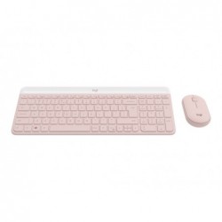 LOGITECH MK470 Slim Combo - ROSE - (US) INTL - INTNL-973