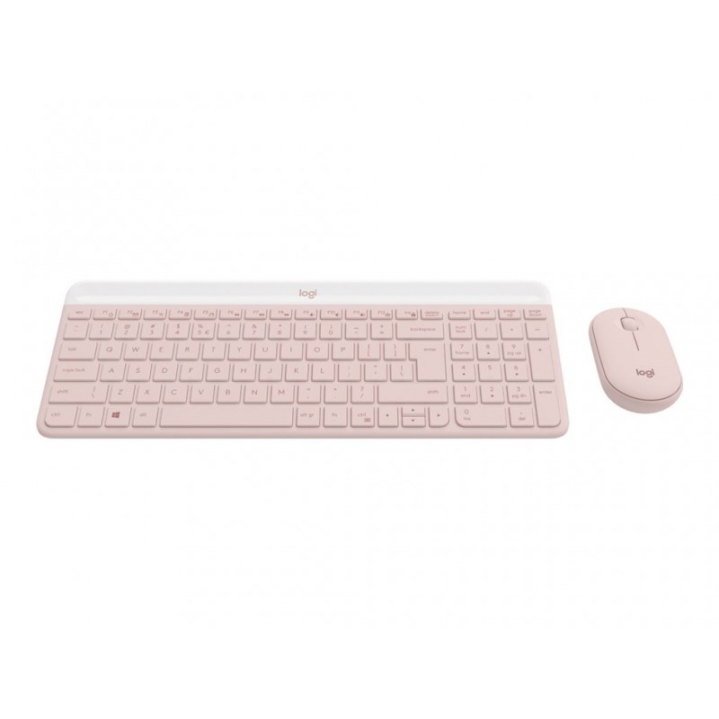 LOGITECH MK470 Slim Combo - ROSE - (US) INTL - INTNL-973