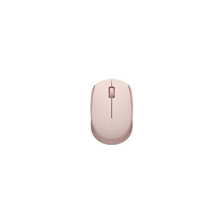 LOGITECH M171 Mouse right and left-handed optical 3 buttons wireless 2.4 GHz USB wireless receiver pink