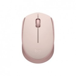 LOGITECH M171 Mouse right and left-handed optical 3 buttons wireless 2.4 GHz USB wireless receiver pink