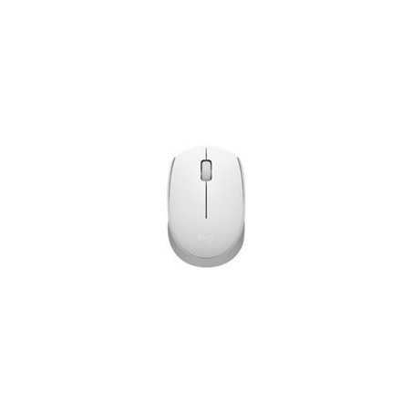 LOGITECH M171 Mouse right and left-handed optical 3 buttons wireless 2.4 GHz USB wireless receiver off-white