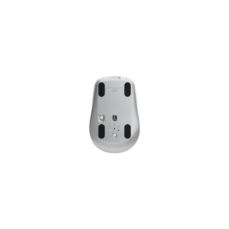 LOGITECH MX Anywhere 3S Mouse optical 6 buttons wireless Bluetooth pale grey