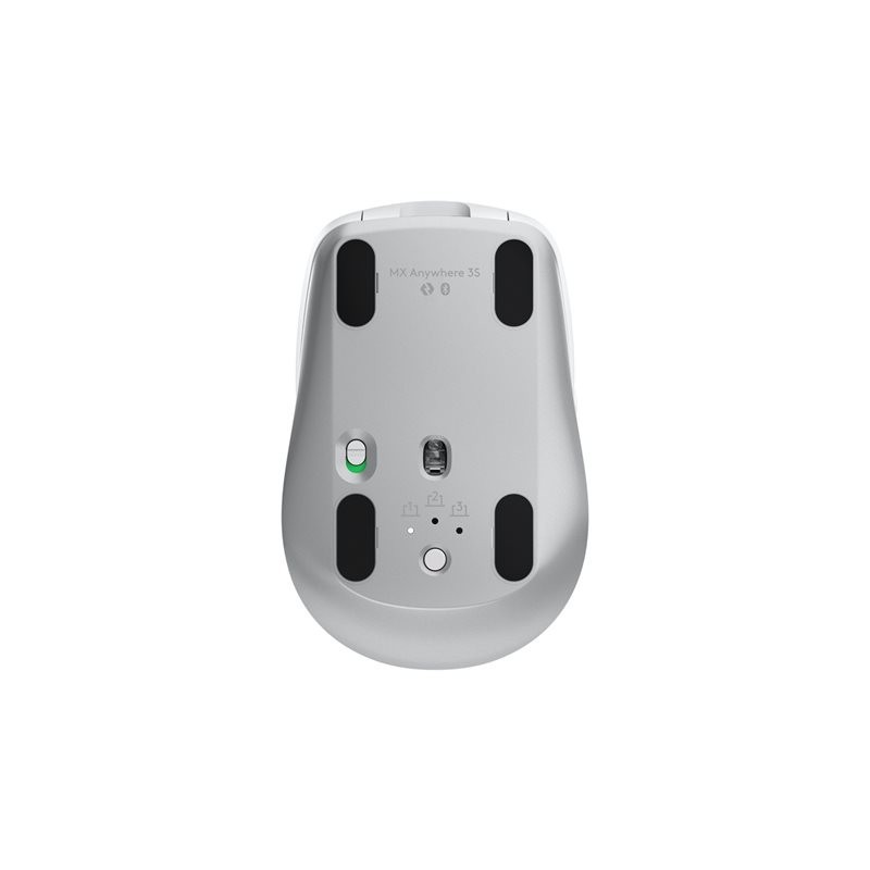 LOGITECH MX Anywhere 3S Mouse optical 6 buttons wireless Bluetooth pale grey