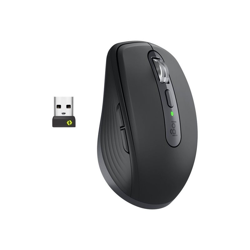 LOGITECH MX Anywhere 3S for Business Mouse right-handed optical 6 buttons wireless Bluetooth Bolt USB receiver