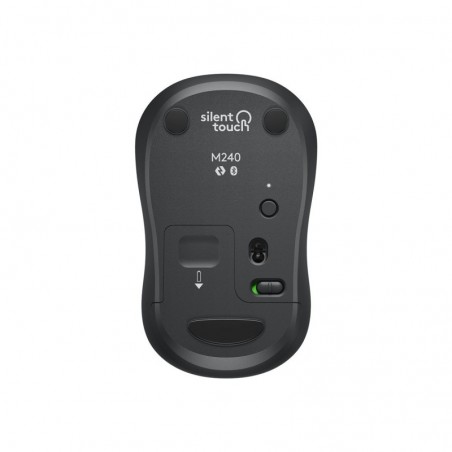 LOGITECH M240 Silent Mouse right and left-handed optical 3 buttons wireless Bluetooth graphite