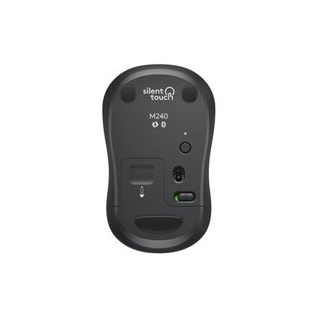 LOGITECH M240 Silent Mouse right and left-handed optical 3 buttons wireless Bluetooth graphite