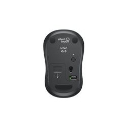LOGITECH M240 Silent Mouse right and left-handed optical 3 buttons wireless Bluetooth graphite