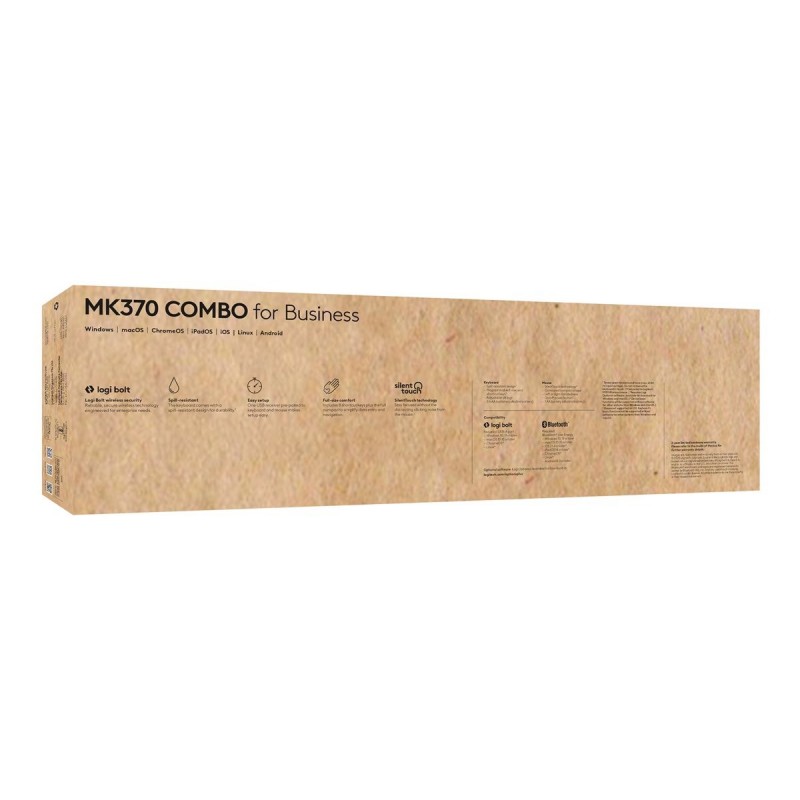 LOGITECH MK370 Combo for Business - GRAPHITE - (US) INTL - INTNL-973 LOGITECH MK370 Combo for Business - GRAPHITE - (US) INTL - INTNL-973