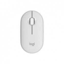LOGITECH Pebble Mouse 2 M350s Mouse optical 3 buttons wireless Bluetooth 5.2 LE tonal white