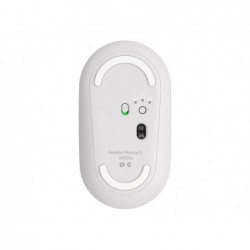 LOGITECH Pebble Mouse 2 M350s Mouse optical 3 buttons wireless Bluetooth 5.2 LE tonal white