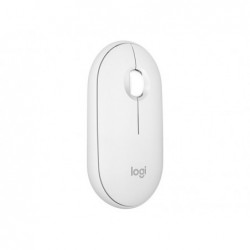 LOGITECH Pebble Mouse 2 M350s Mouse optical 3 buttons wireless Bluetooth 5.2 LE tonal white