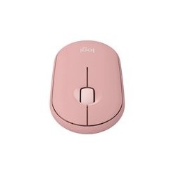 LOGITECH Pebble Mouse 2 M350s Mouse optical 3 buttons wireless Bluetooth 5.2 LE tonal rose
