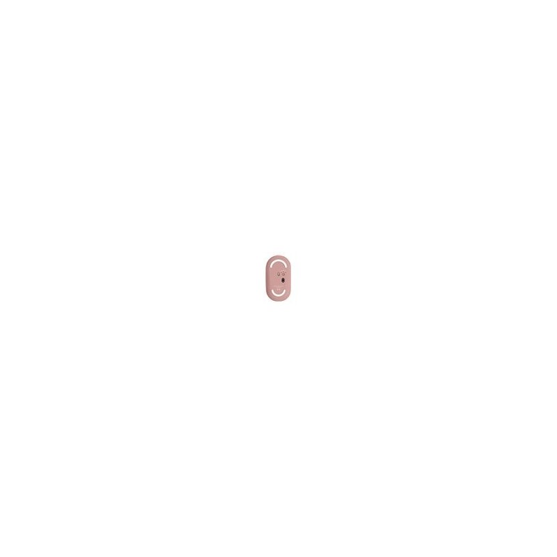 LOGITECH Pebble Mouse 2 M350s Mouse optical 3 buttons wireless Bluetooth 5.2 LE tonal rose