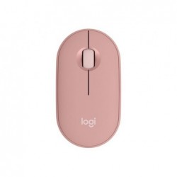 LOGITECH Pebble Mouse 2 M350s Mouse optical 3 buttons wireless Bluetooth 5.2 LE tonal rose