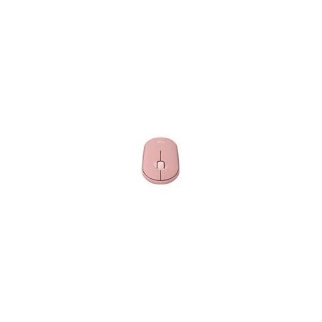 LOGITECH Pebble Mouse 2 M350s Mouse optical 3 buttons wireless Bluetooth 5.2 LE tonal rose