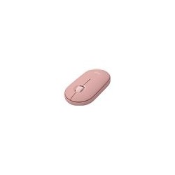 LOGITECH Pebble Mouse 2 M350s Mouse optical 3 buttons wireless Bluetooth 5.2 LE tonal rose