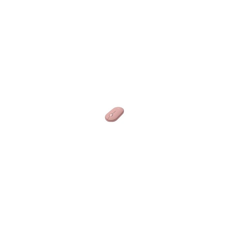 LOGITECH Pebble Mouse 2 M350s Mouse optical 3 buttons wireless Bluetooth 5.2 LE tonal rose
