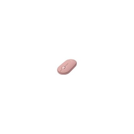 LOGITECH Pebble Mouse 2 M350s Mouse optical 3 buttons wireless Bluetooth 5.2 LE tonal rose