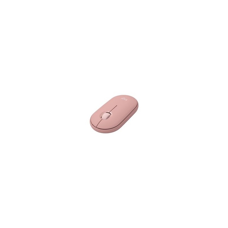 LOGITECH Pebble Mouse 2 M350s Mouse optical 3 buttons wireless Bluetooth 5.2 LE tonal rose
