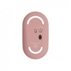 LOGITECH Pebble Mouse 2 M350s Mouse optical 3 buttons wireless Bluetooth 5.2 LE tonal rose
