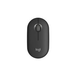 LOGITECH Pebble Mouse 2 M350s Mouse optical 3 buttons wireless Bluetooth 5.2 LE tonal graphite