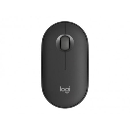 LOGITECH Pebble Mouse 2 M350s Mouse optical 3 buttons wireless Bluetooth 5.2 LE tonal graphite