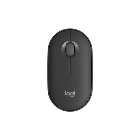 LOGITECH Pebble Mouse 2 M350s Mouse optical 3 buttons wireless Bluetooth 5.2 LE tonal graphite