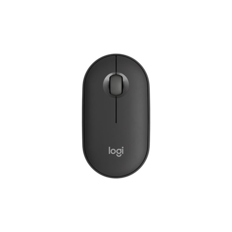 LOGITECH Pebble Mouse 2 M350s Mouse optical 3 buttons wireless Bluetooth 5.2 LE tonal graphite