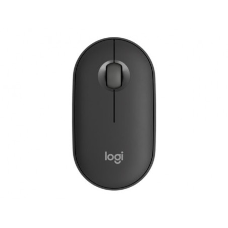 LOGITECH Pebble Mouse 2 M350s Mouse optical 3 buttons wireless Bluetooth 5.2 LE tonal graphite