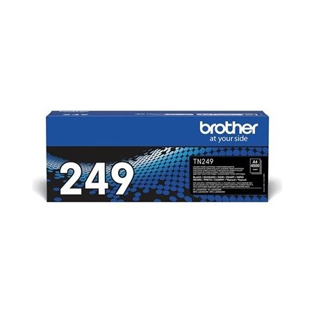 BROTHER TN-249BK Black Toner Cartridge Prints 4.500 pages