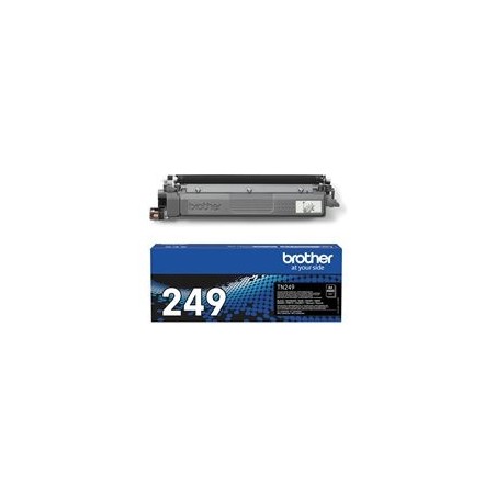 BROTHER TN-249BK Black Toner Cartridge Prints 4.500 pages