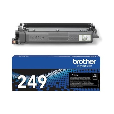 BROTHER TN-249BK Black Toner Cartridge Prints 4.500 pages