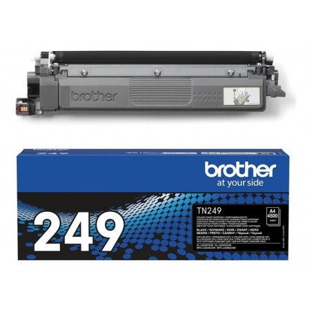 BROTHER TN-249BK Black Toner Cartridge Prints 4.500 pages