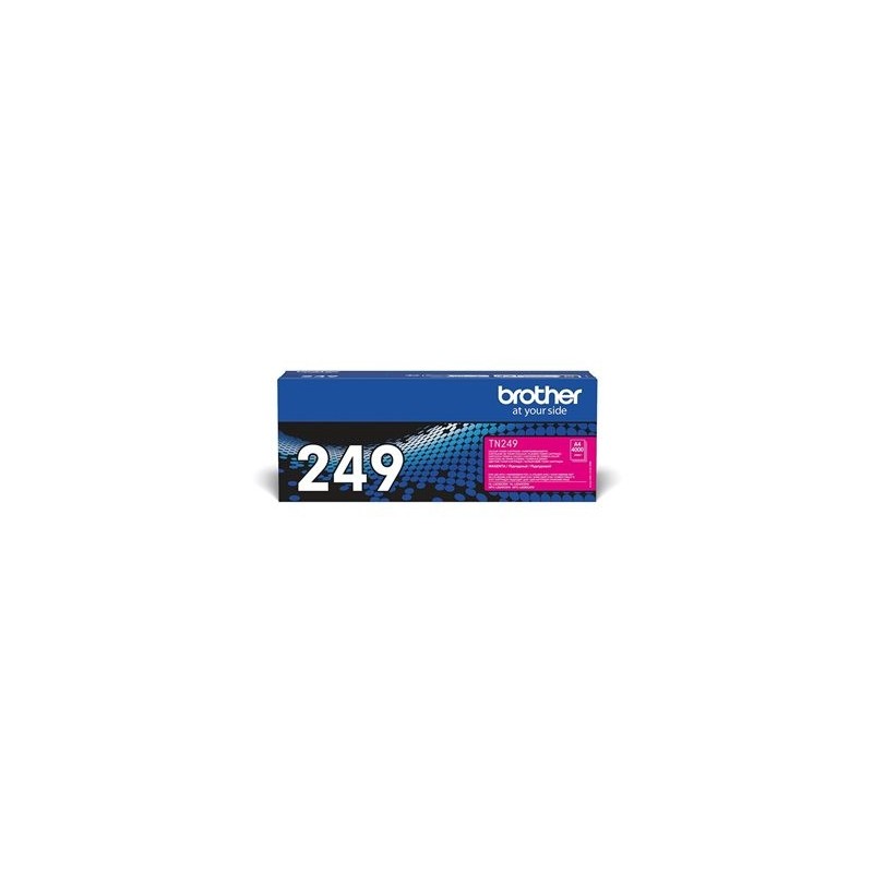BROTHER TN-249M Magenta Toner Cartridge Prints 4.000 pages