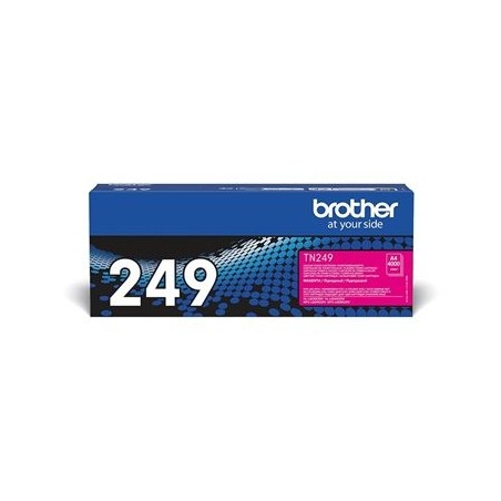 BROTHER TN-249M Magenta Toner Cartridge Prints 4.000 pages