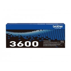 BROTHER TN-3600 Black Toner Cartridge Prints 3.000 pages
