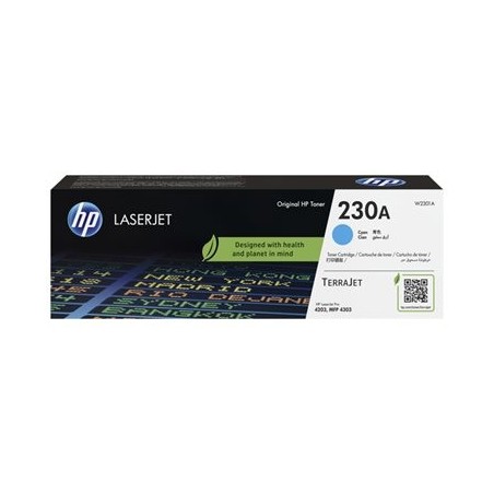 HP 230A Cyan Original LaserJet Toner Cartridge HP 230A Cyan Original LaserJet Toner Cartridge
