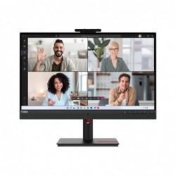 LENOVO T27hv-30 27inch IPS 2560x1440 16:9 75Hz 300cd/m2 4ms HDMI DP DP USB-C 3.2 G1 4xUSB 3.2 G1 USB-C 3.2 G1 RJ45 2x5W Raven Bl