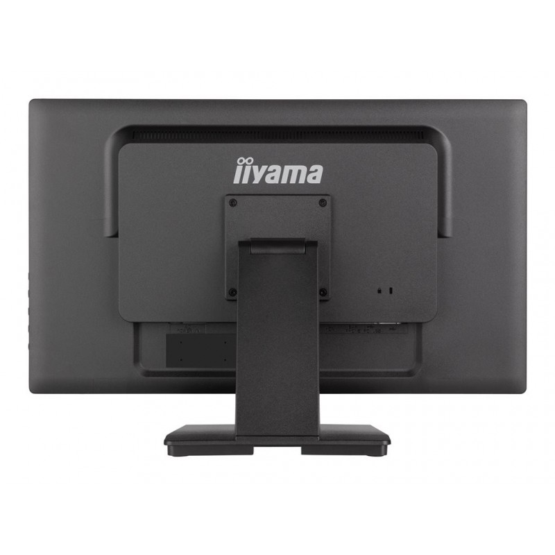 IIYAMA T2452MSC-B1 24inch IPS FHD PCAP 10P Touch Flat Bezel Free Glass 360cd/m2 HDMI DP USB HUB 2x3.0 Speakers Webcam Microphone