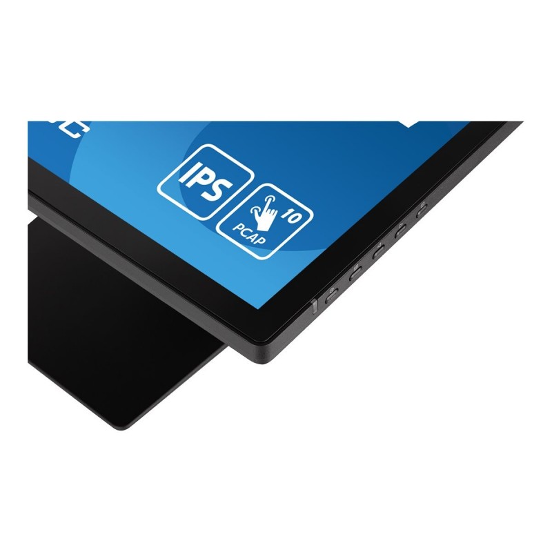 IIYAMA T2452MSC-B1 24inch IPS FHD PCAP 10P Touch Flat Bezel Free Glass 360cd/m2 HDMI DP USB HUB 2x3.0 Speakers Webcam Microphone