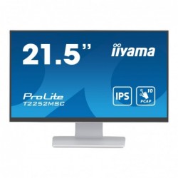 IIYAMA T2252MSC-W2 21.5inch WHITE Bonded PCAP 10P Touch with Anti-Finger print coating 1920x1080 IIYAMA T2252MSC-W2 21.5inch WHITE Bonded PCAP 10P Touch with Anti-Finger print coating 1920x1080