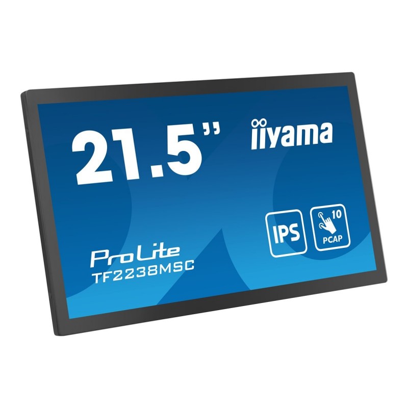 IIYAMA TF2238MSC-B1 21.5inch Bonded PCAP Bezel Free 10P Touch with Anti-Fingerprint coating 1920x1080 IIYAMA TF2238MSC-B1 21.5inch Bonded PCAP Bezel Free 10P Touch with Anti-Fingerprint coating 1920x1080