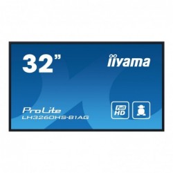 IIYAMA LH3260HS-B1AG 32inch 1920x1080 FHD VA panel Haze 25perc 500cd/m Landscape and Portrait Wallmount Included