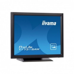 IIYAMA T1731SAW-B5 B 17inch Touchpanel 1280x1024 230cd 1touch point SAW VGA HDMIx1 DPx1 Speakers 2x1W black