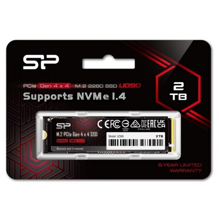 Dysk SSD UD90 2TB PCIe M.2 2280 NVMe Gen 4x4 5000/4800 MB/s