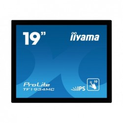 IIYAMA TF1934MC-B7X A 19inch Touchpanel 1280x1024 IPS 350cd 10touch points CA VGA HDMIx1 DPx1 open frame black IIYAMA TF1934MC-B7X A 19inch Touchpanel 1280x1024 IPS 350cd 10touch points CA VGA HDMIx1 DPx1 open frame black