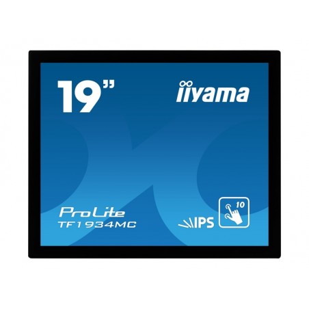 IIYAMA TF1934MC-B7X A 19inch Touchpanel 1280x1024 IPS 350cd 10touch points CA VGA HDMIx1 DPx1 open frame black IIYAMA TF1934MC-B7X A 19inch Touchpanel 1280x1024 IPS 350cd 10touch points CA VGA HDMIx1 DPx1 open frame black