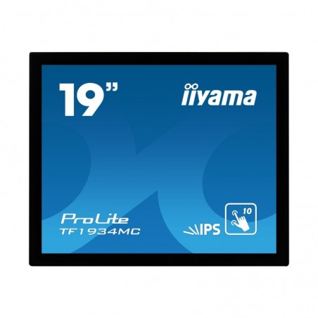 IIYAMA TF1934MC-B7X A 19inch Touchpanel 1280x1024 IPS 350cd 10touch points CA VGA HDMIx1 DPx1 open frame black IIYAMA TF1934MC-B7X A 19inch Touchpanel 1280x1024 IPS 350cd 10touch points CA VGA HDMIx1 DPx1 open frame black