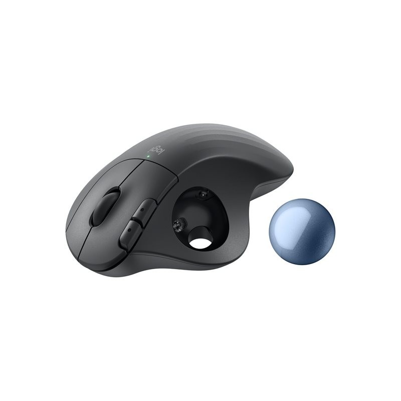 LOGITECH ERGO M575S Wireless Trackball - Graphite + Blue Ball